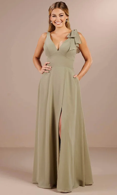 maxi dresses for yoga and meditationChristina Wu Celebration 22196 - Chiffon Long A-line Dress