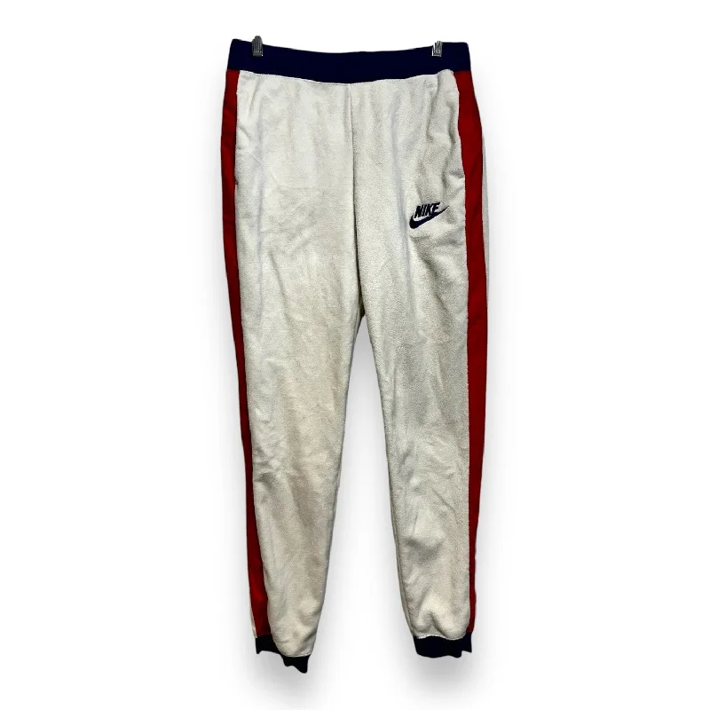 women's high-slung pantsPants Sweatpants By Nike Apparel In Flag, Size: M