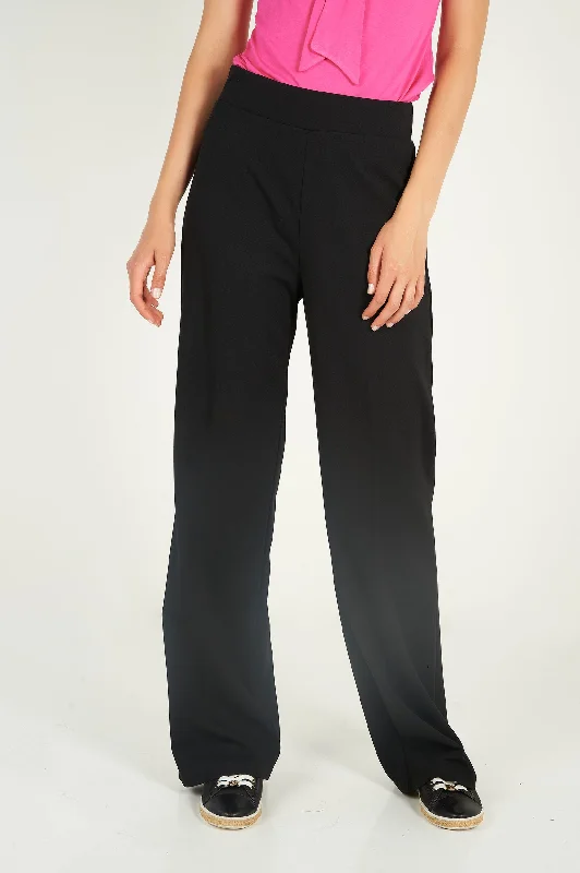 women's patched pantsPantalon à jambe large - VESNA-NBW2 - (R-A14)