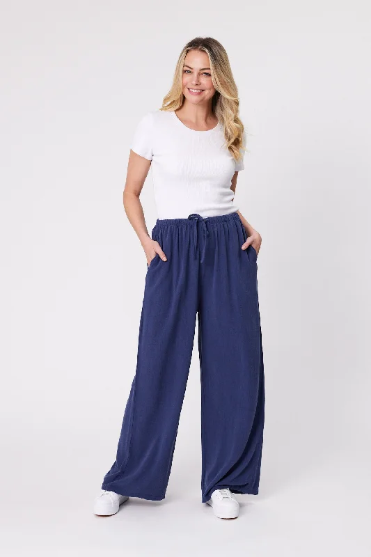 women's plus-size pantsShine On Essentials Woven Pant Navy