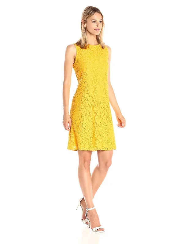 Sleeveless Dress AffordableNine West - Floral Lace Sleeveless Dress 10647202SC