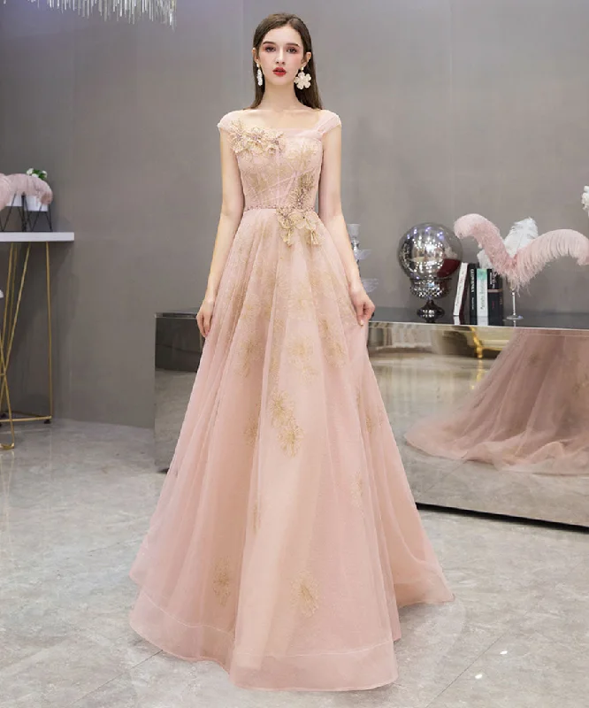 prom dress cleaningHigh quality A line tulle long prom dress formal dress  8288