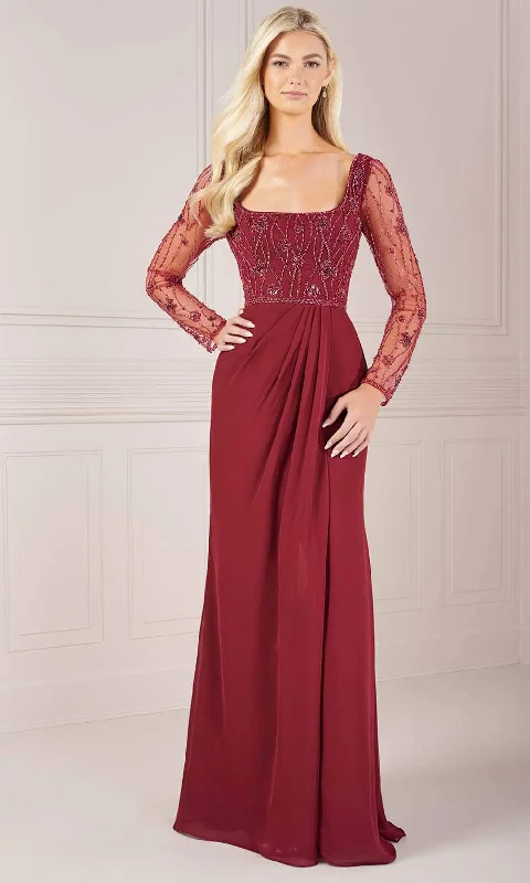 velvet maxi dressesAdrianna Papell Platinum 40444 - Long Dress