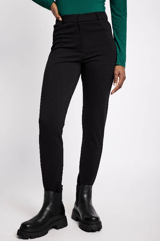 women's capri pantsTregging in Black