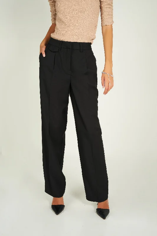 women's zipper pantsPantalon à jambe large - 10292012 - (E-A10) - VENTE FINALE