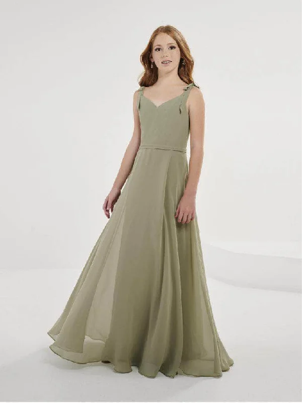 Sleeveless Dress FlaredChristina Wu Celebration - 32149 Sleeveless Bow Detail A-Line Dress