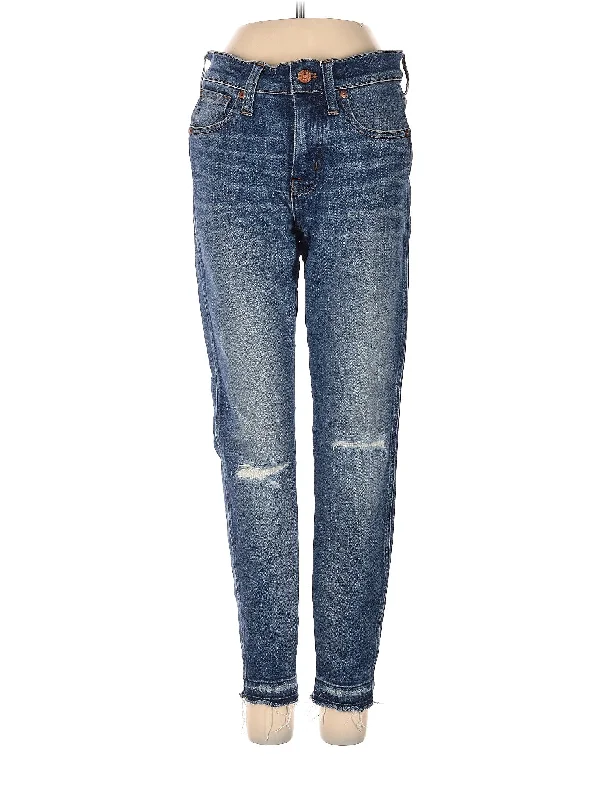 women's light denim jeansMid-Rise Boyjeans Jeans