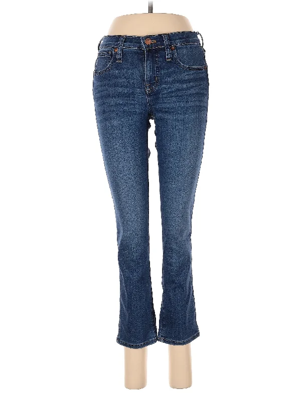 women's denim jeans for special occasionsMid-Rise Bootleg Jeans in Medium Wash