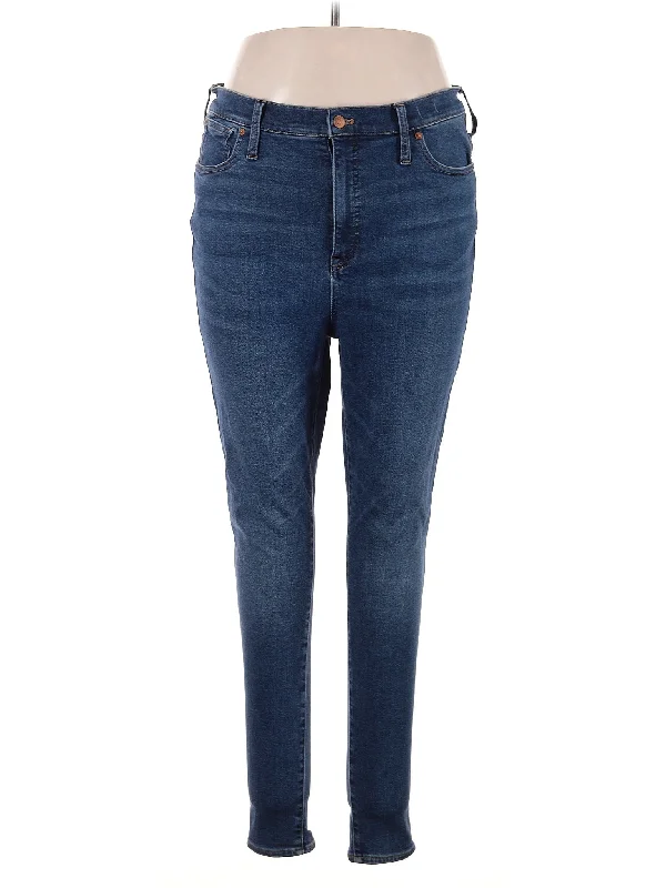 women's denim jeans for a flattering silhouetteHigh-Rise Skinny Jeans in Dark Wash