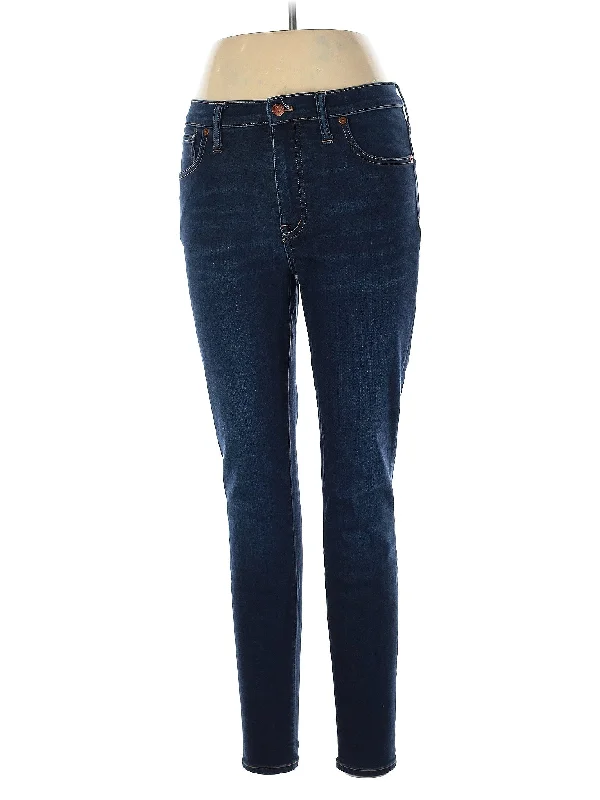 women's denim jeans for everyday wearMid-Rise Straight-leg Jeans in Dark Wash