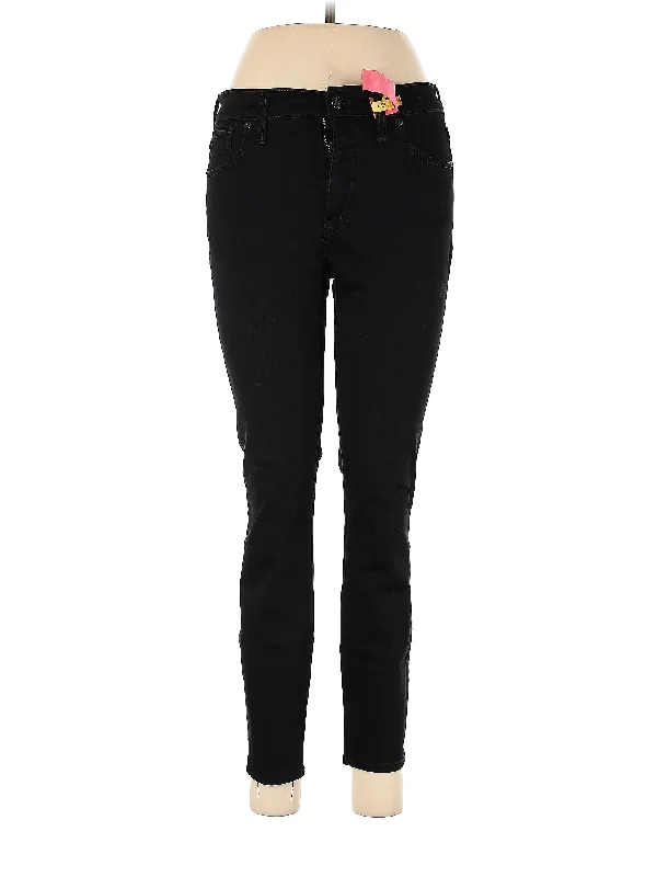 women's dark denim jeansMid-Rise Skinny Jeans