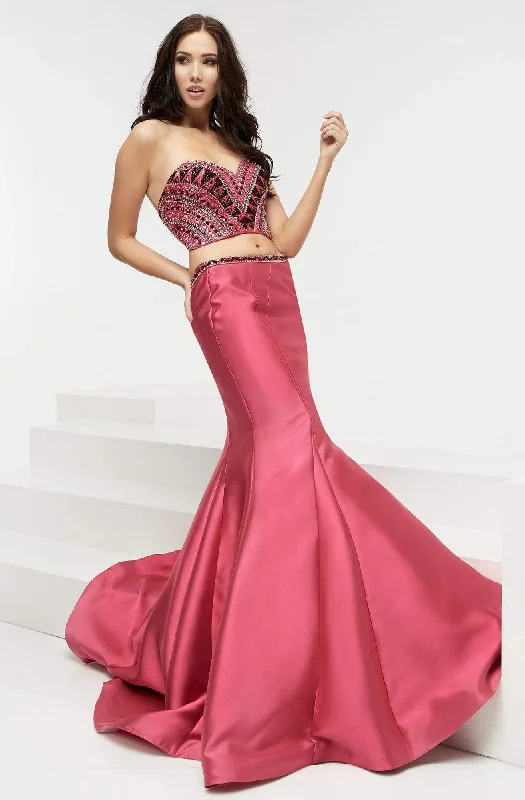 Formal Dress for Bar MitzvahsJasz Couture - Two-Piece Strapless Mermaid Gown 6082