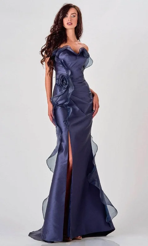 Custom Formal Dress TailorsTerani Couture - 2111E4743 Strapless Mermaid Gown