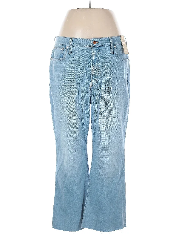 women's denim jeans for travelHigh-Rise Wide-leg Jeans in Light Wash