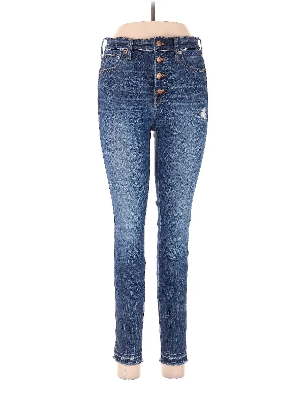 women's denim jeans for a flattering silhouetteHigh-Rise Skinny Jeans in Medium Wash