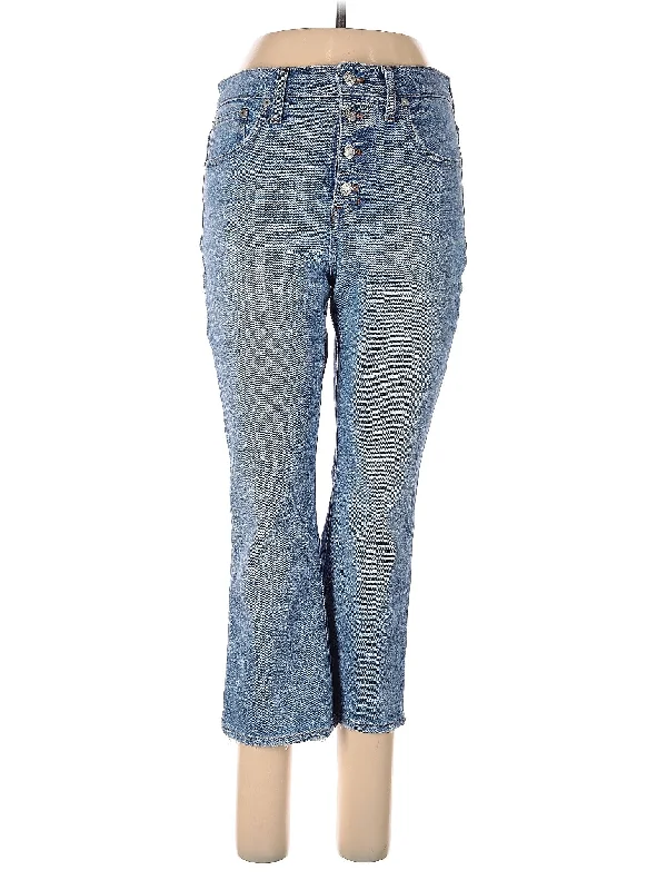 women's denim jeans for casual wearHigh-Rise Bootleg Jeans in Light Wash