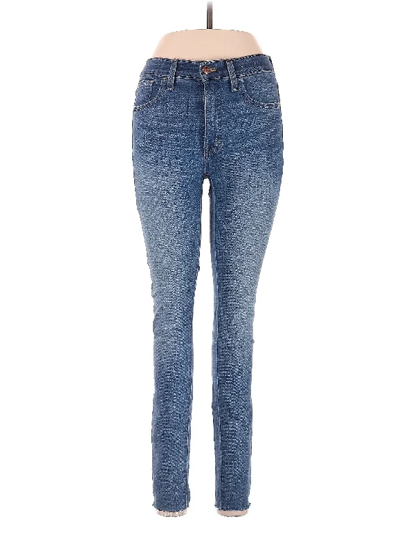 women's denim jeans for summerHigh-Rise Skinny Jeans in Medium Wash