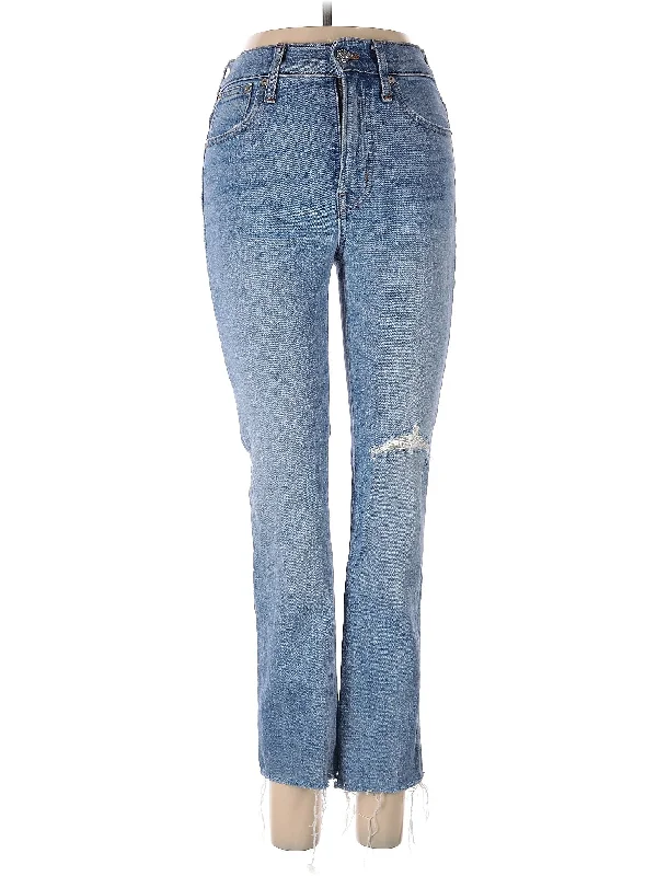 women's denim jeans for a casual FridayHigh-Rise Bootleg Jeans in Light Wash