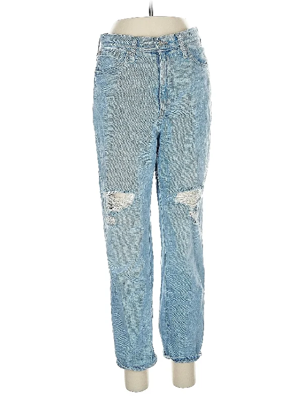 women's boyfriend denim jeansHigh-Rise Boyjeans Jeans