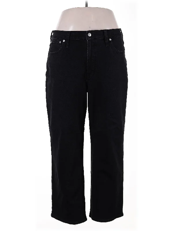 women's mom jeans denimHigh-Rise Straight-leg Jeans