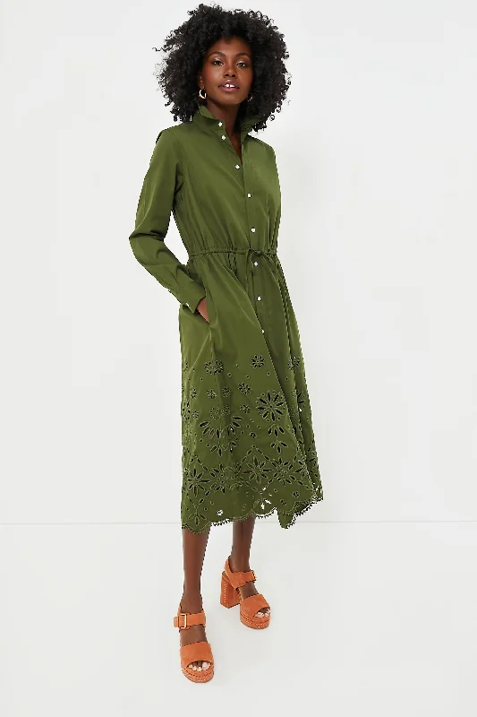 Formal Winter Long Sleeves DressNew Olive Jessica Long Sleeve Day Dress