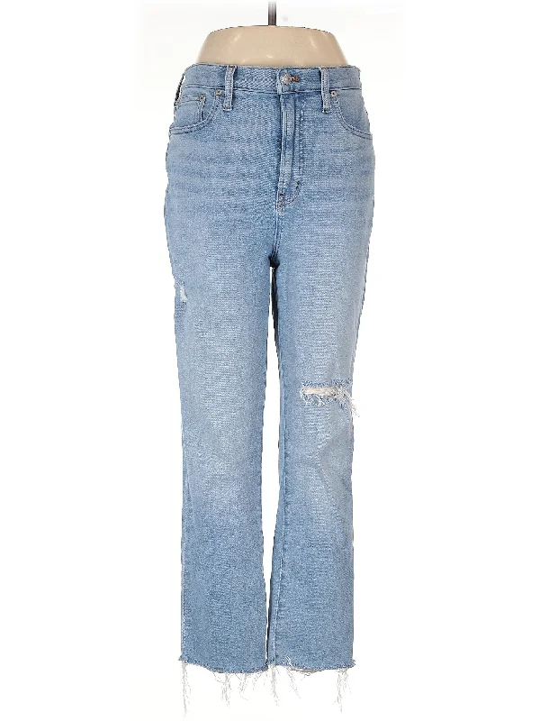 women's denim jeans with belt loopsHigh-Rise Boyjeans Jeans in Light Wash