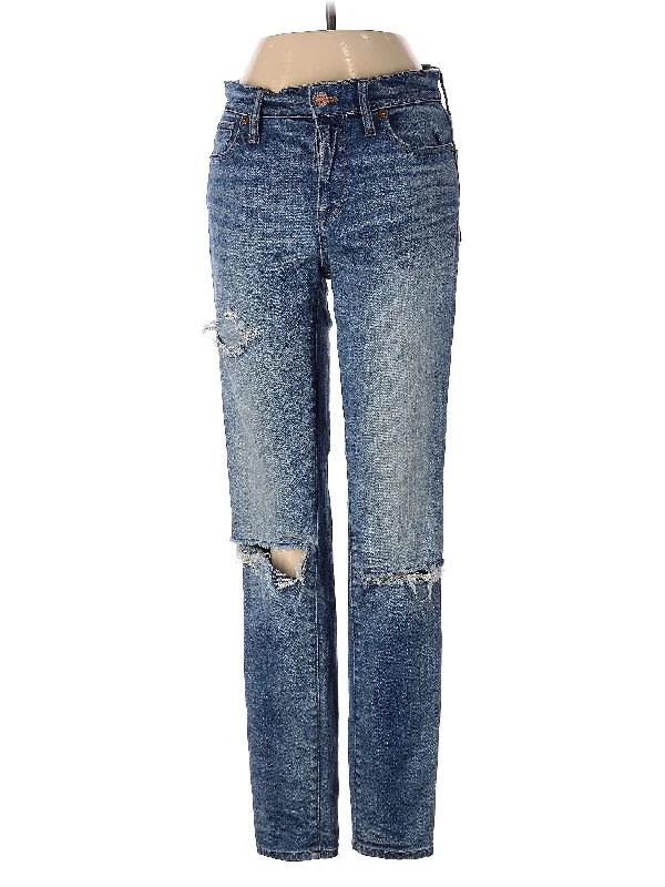 women's denim jeans for winterMid-Rise Boyjeans Jeans