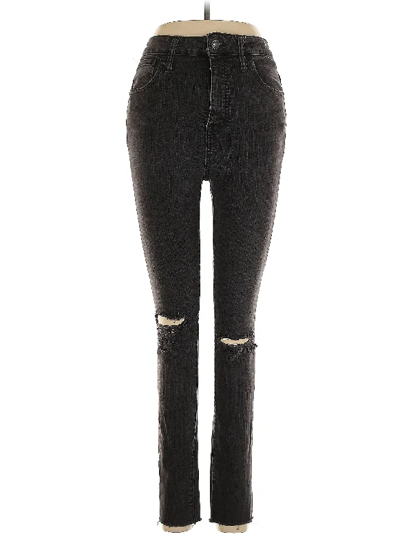 women's denim jeans with elastaneMid-Rise Skinny Jeans