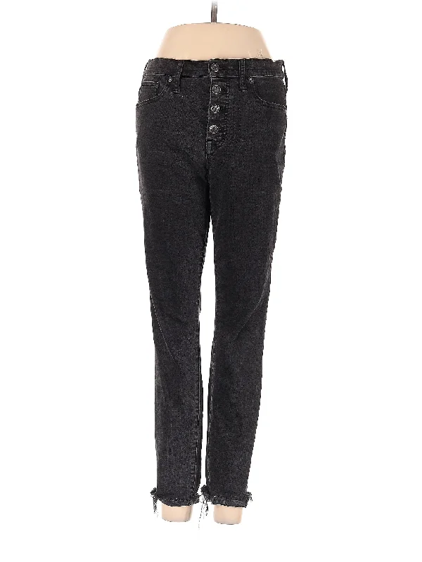 women's denim jeans for a stylish outfitHigh-Rise Straight-leg Jeans in Dark Wash