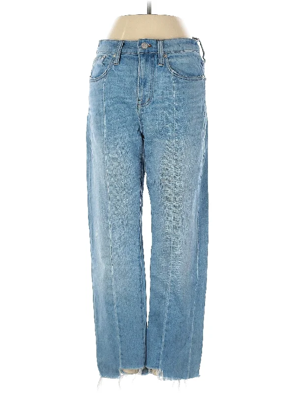 women's denim jeans for a casual FridayHigh-Rise Wide-leg Jeans in Light Wash