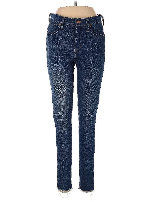 women's denim jeans for tall womenMid-Rise Skinny Jeans in Dark Wash