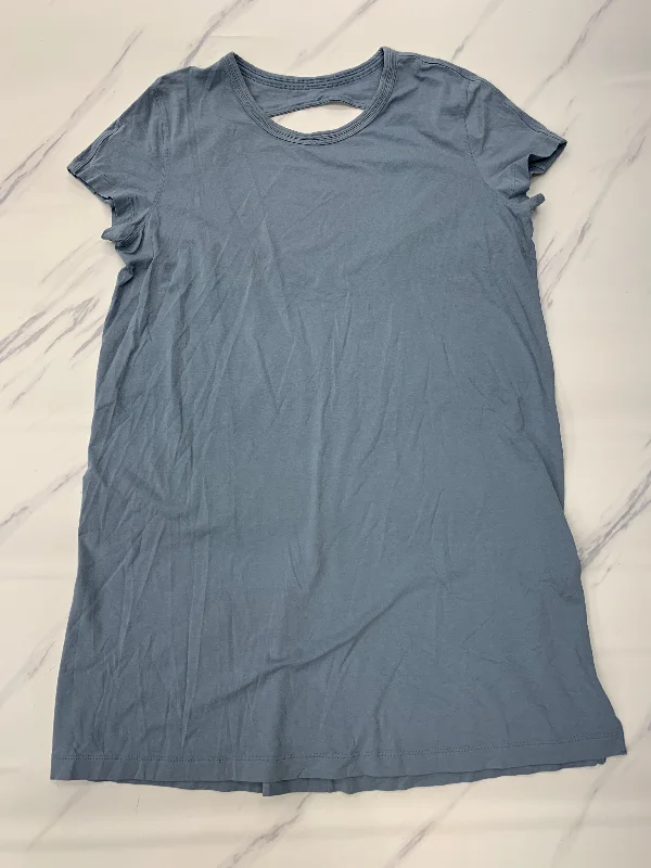 women's silk dressesAthletic Dress By Lululemon In Blue, Size: 10