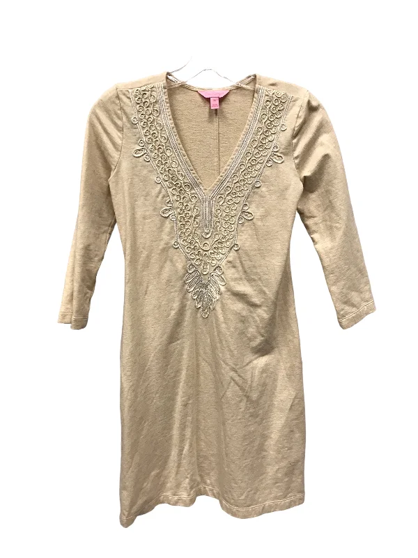 women's metallic dressesDress Designer By Lilly Pulitzer  Size: Xs