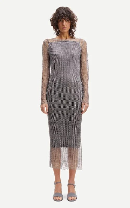 women's custom dressesSamsoe- Magda Mesh Dress